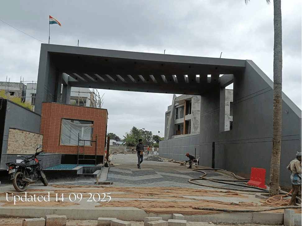 Construction progress