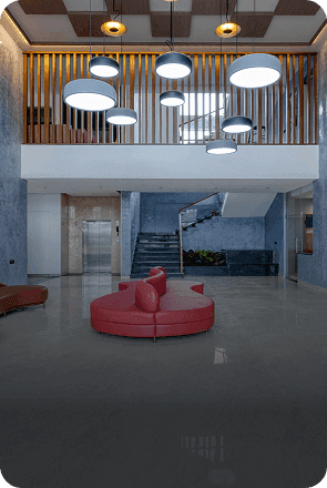 Elegant architecture with a modern aesthetic