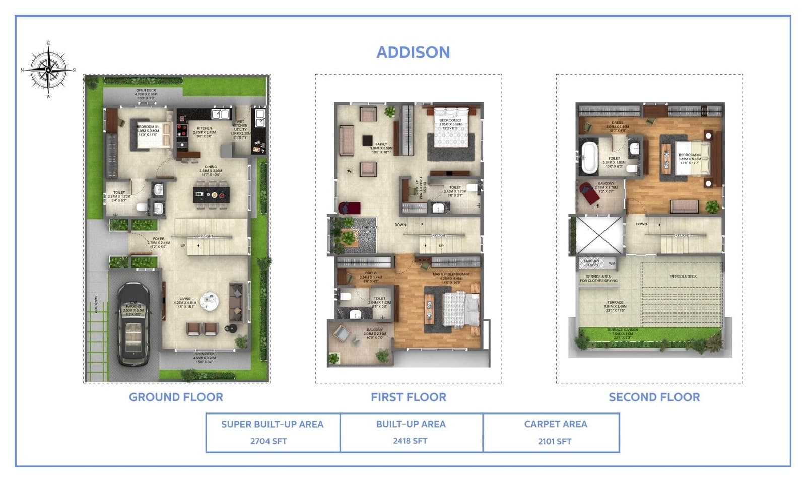 Marquis Addison Floor Plan