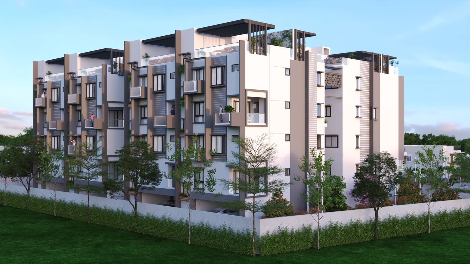 The ideal villaments on off Sarjapur Road