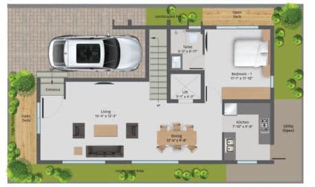 Nottingham Ground Floor Plan