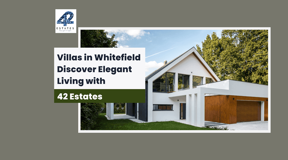 Modern residential buildings with distinctive architecture